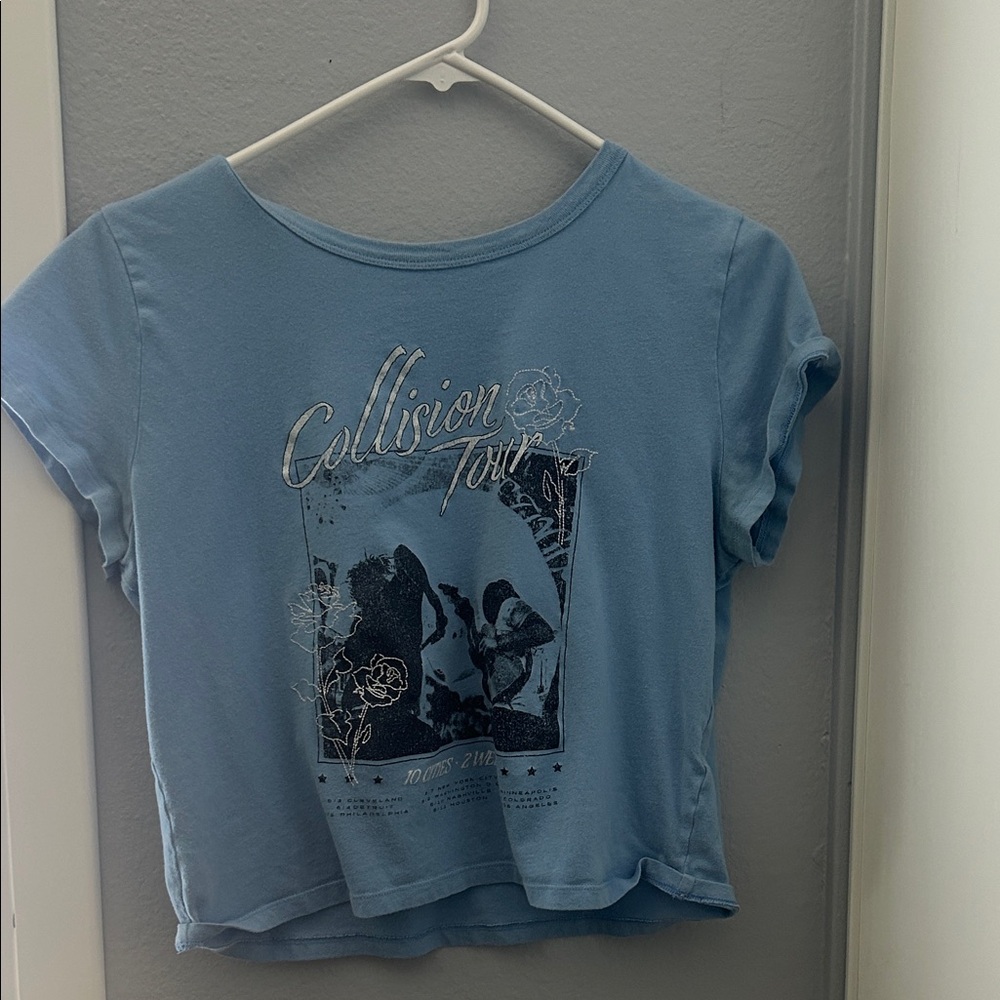 Hollister Light Blue Tee